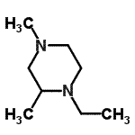 CAS 登录号：51253-74-8， 1-乙基-2,4-二甲基-哌嗪