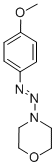 structure of CAS# 51274-58-9, 4-[(4-Methoxyphenyl)Azo]-Morpholine;4-[(4-METHOXYPHENYL)AZO]-MORPHOLINE