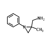 CAS 登录号：51338-49-9， 1-(2-甲基-1-苯基-2-氮丙啶基)甲胺