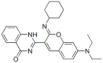 CAS#: 51347-64-9， 2-[2-(Cyclohexylimino)-7-(Diethylamino)-2H-1-Benzopyran-3-Yl]Quinazolin-4(1H)-One