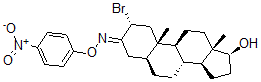 CAS#: 51354-34-8， 2alpha-Bromo-17beta-Hydroxy-5alpha-Androstan-3-One O-(4-Nitrophenyl)Oxime