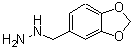 structure of CAS# 51421-35-3, (1,3-Benzodioxol-5-Ylmethyl)Hydrazine;(1,3-benzodioxol-5-ylmethyl)hydrazine;BENZO[1,3]DIOXOL-5-YLMETHYL-HYDRAZINE;NCIOpen2_004467