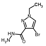 CAS#: 514800-87-4， 4-Bromo-1-Ethyl-1H-Pyrazole-3-Carbohydrazide