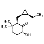 CAS#: 515178-90-2， (2S,6R)-2-{[(1R,2R)-2-Ethylcyclopropyl]Methyl}-6-Hydroxy-3,3-Dimethylcyclohexanone