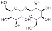 structure of CAS# 51555-87-4, Thiodigalactoside;D-Galactopyranosyl-Β-D-Thiogalactopyranoside ,98%;D-GALACTOPYRANOSYL BETA-D-THIOGALACTOPYRANOSIDE;D-Galactopyranosyl-Β-D-Thiogalactopyranoside