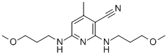 CAS#: 51560-72-6， 3-Cyano-4-Methyl-2,6-Bis((3-methoxypropyl)amino)-pyridine