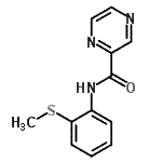CAS#: 515860-60-3， N-[2-(Methylsulfanyl)Phenyl]-2-Pyrazinecarboxamide