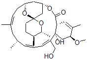 CAS#: 51596-16-8， Milbemycin beta1