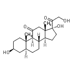 CAS#: 516-45-0， (3beta,5alpha)-3,17,21-Trihydroxypregnane-11,20-Dione