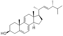 结构式 CAS# 516-85-8, 去氢麦角甾醇