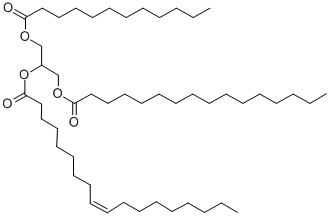 CAS#: 51604-51-4， 1-Dodecanoyl-2-[cis-9-Octadecenoyl]-3-Hexadecanoyl-Rac-Glycerol
