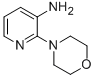 结构式 CAS# 51627-47-5, 2-吗啉基-3-吡啶胺