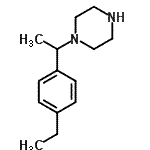 CAS 登录号：516446-19-8， 1-[1-(4-乙基苯基)乙基]哌嗪