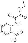 结构式 CAS# 51679-85-7, 2-{[乙氧基(氧代)乙酰基]氨基}苯甲酸
