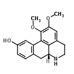 CAS#: 517-97-5， (6aR)-1,2-Dimethoxy-5,6,6A,7-Tetrahydro-4H-Dibenzo[De,G]Quinolin-10-Ol