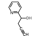 CAS#: 517907-46-9， 1-(2-Pyridinyl)-3-Butyn-1-Ol