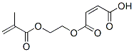 structure of CAS# 51978-15-5, Mono-2-(Methacryloyloxy)Ethyl Maleate;(Z)-4-[2-(2-Methylprop-2-Enoyloxy)Ethoxy]-4-Oxo-But-2-Enoic Acid;(Z)-4-[2-(2-Methyl-1-Oxoprop-2-Enoxy)Ethoxy]-4-Oxobut-2-Enoic Acid;(Z)-4-Keto-4-(2-Methacryloyloxyethoxy)But-2-Enoic Acid