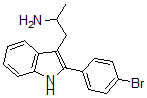 CAS#: 52018-90-3， 2-(4-Bromophenyl)-alpha-Methyl-1H-Indole-3-Ethanamine