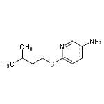 CAS#: 52025-23-7， 6-[(3-Methylbutyl)Sulfanyl]-3-Pyridinamine