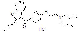 CAS#: 52031-23-9， 2-Butyl-3-(4-gamma-dibutylaminopropoxybenzoyl)benzofuran hydrochloride