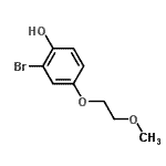 CAS#: 52076-14-9， 2-Bromo-4-(2-Methoxyethoxy)Phenol