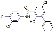 CAS#: 5212-99-7， N-(3,4-Dichlorophenyl)-5-Chloro-2-Hydroxy[1,1'-Biphenyl]-3-Carboxamide