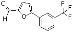 structure of CAS# 52130-30-0, 5-(3-Trifluoromethyl-Phenyl)-Furan-2-Carbaldehyde;5-[3-(Trifluoromethyl)Phenyl]Furan-2-Carboxaldehyde97%;5-[3-(TRIFLUOROMETHYL)PHENYL-2-FURANCARBOXALDEHYDE];5-[3-(TRIFLUOROMETHYL)PHENYL]FURAN-2-CARBOXALDEHYDE