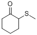 structure of CAS# 52190-35-9, 2-(Methylthio)Cyclohexanone;2-(METHYLTHIO)CYCLOHEXANONE