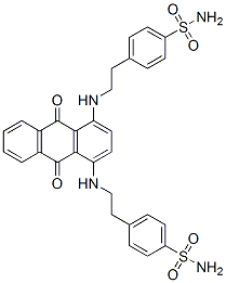CAS#: 52239-00-6， 4,4'-[(9,10-Dihydro-9,10-Dioxo-1,4-Anthracenediyl)Bis(Imino-2,1-Ethanediyl)]Bisbenzenesulfonamide