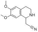 structure of CAS# 52244-06-1, (6,7-Dimethoxy-1,2,3,4-Tetrahydro-Isoquinolin-1-Yl)-Acetonitrile;2-[(1S)-6,7-Dimethoxy-3,4-Dihydro-1H-Isoquinolin-2-Ium-1-Yl]Ethanenitrile;Zinc04262277