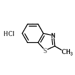 CAS#: 52260-25-0， 2-Methyl-1,3-Benzothiazole Hydrochloride (1:1)