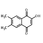 CAS#: 52280-69-0， 2-Hydroxy-6,7-Dimethyl-Naphthalene-1,4-Dione