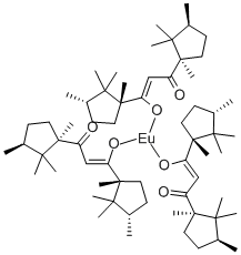 structure of CAS# 52351-64-1, Europium Tris(D,D-Dicampholylmethanate);Zinc04807202