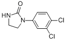 structure of CAS# 52420-29-8, 1-(3,4-Dichlorophenyl)Tetrahydro-2H-Imidazol-2-One;1-(3,4-DICHLOROPHENYL)TETRAHYDRO-2H-IMIDAZOL-2-ONE;1-(3,4-Dichlorophenyl)Imidazolidin-2-One