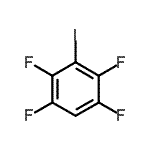 structure of CAS# 5243-24-3, 1,2,4,5-Tetrafluoro-3-Iodobenzene;1-Iodo-2,3,5,6-tetrafluorobenzene;1-Iodo-4H-tetrafluorobenzene;2,3,5,6-Tetrafluoroiodobenzene