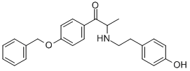 CAS#: 52446-73-8， 2-[[2-(4-Hydroxyphenyl)Ethyl]Amino]-1-[4-(Phenylmethoxy)Phenyl]-1-Propanone