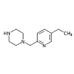 CAS#: 524673-91-4， 1-[(5-Ethyl-2-Pyridinyl)Methyl]Piperazine