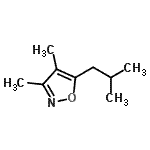 CAS#: 524729-21-3， 5-Isobutyl-3,4-Dimethyl-1,2-Oxazole