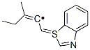 CAS#: 52525-55-0， 2-(3-(3-Ethyl-3H-benzothiazol-2-ylidene)-2-methylprop-1-enyl)-3-(3-sulphonatobutyl)benzothiazolium inner salt
