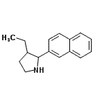 CAS#: 525537-49-9， 3-Ethyl-2-(2-Naphthyl)Pyrrolidine