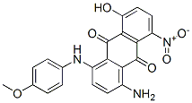 CAS#: 52576-59-7， 1-Amino-5-Hydroxy-4-[(4-Methoxyphenyl)Amino]-8-Nitroanthraquinone