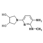 CAS#: 526184-84-9， 1-[5-Amino-6-(Methylamino)-2-Pyridinyl]-3,4-Pyrrolidinediol