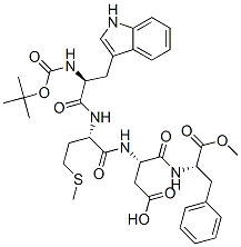 CAS#: 5262-09-9， Methyl N-[N-[N-[N-[(Tert-Butoxy)Carbonyl]-L-Tryptophyl]-L-Methionyl]-L-alpha-Aspartyl]-3-Phenyl-L-Alaninate