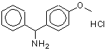 CAS#: 5267-46-9， C-(4-Methoxy-Phenyl)-C-Phenyl-Methylamine Hydrochloride
