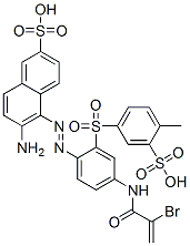 CAS#: 52683-87-1， 6-Amino-5-[[4-[(2-Bromo-1-Oxoallyl)Amino]-2-[(4-Methyl-3-Sulphophenyl)Sulphonyl]Phenyl]Azo]Naphthalene-2-Sulphonic Acid