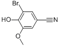 structure of CAS# 52805-45-5, 3-Bromo-4-Hydroxy-5-Methoxybenzonitrile;Benzonitrile, 3-Bromo-4-Hydroxy-5-Methoxy-