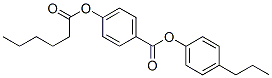 CAS#: 52811-80-0， 4-Propylphenyl 4-[(1-Oxohexyl)Oxy]Benzoate