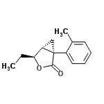 CAS#: 528588-20-7， (1S,4S,5R)-4-Ethyl-1-(2-Methylphenyl)-3-Oxabicyclo[3.1.0]Hexan-2-One
