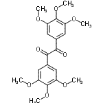 CAS#: 52886-83-6， 1,2-Bis(3,4,5-Trimethoxyphenyl)-1,2-Ethanedione