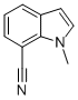 structure of CAS# 52951-14-1, 1-Methyl-1H-Indole-7-Carbonitrile;1H-Indole-7-Carbonitrile,1-Methyl-(9CI);1-Methyl-1H-Indole-7-Carbonitrile 97%;1H-Indole-7-Carbonitrile,1-Methyl-
